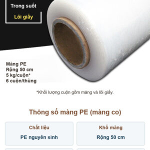 Màng PE 7 Mang PE 5 kg
