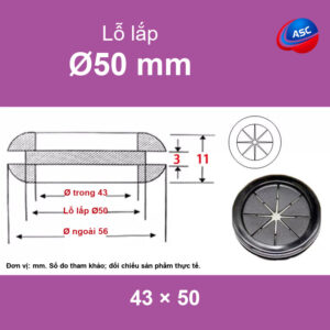Nut bit lo luon day dien 43x50 1